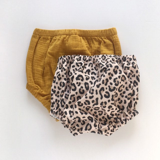 Leopard Print Cotton Bloomers