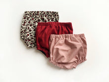 Load image into Gallery viewer, Floral Corduroy Cotton Bloomers
