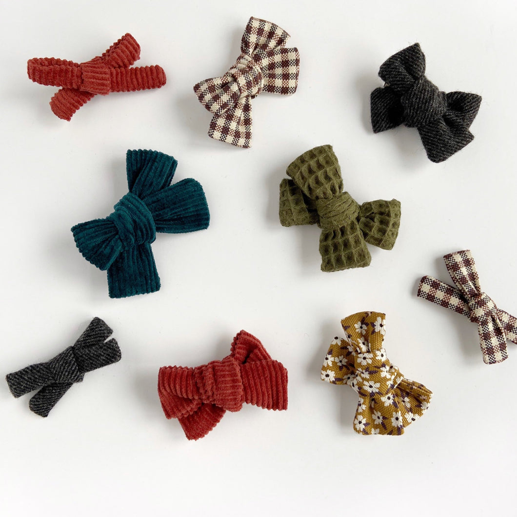 AW20 Collection Hand Tied Hair Bow.