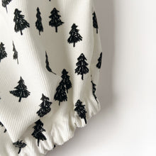 Load image into Gallery viewer, Nordic Tree Corduroy Bubble Romper

